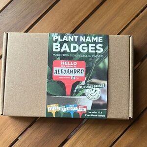 Plant name badges for plant parents! 🌿